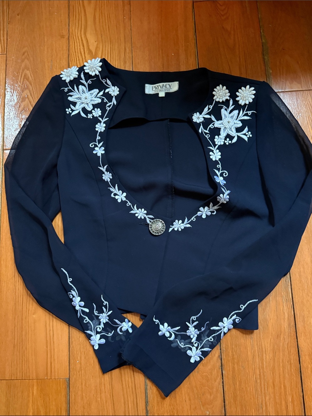 Vintage cropped jacket size s
